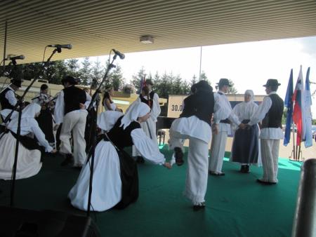 Prireditev ob vstopu Hrvaške v EU na mejnem prehodu Gibina 49